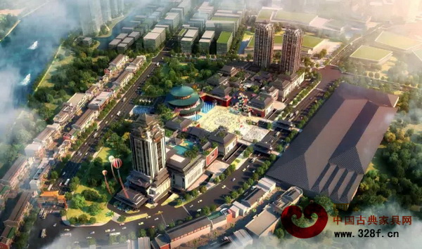 紅博城俯瞰效果圖 紅博城俯瞰效果圖