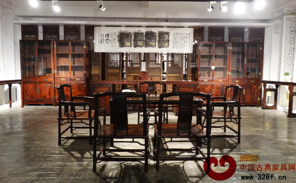 魯班木藝新展廳茶室一角 魯班木藝新展廳茶室一角