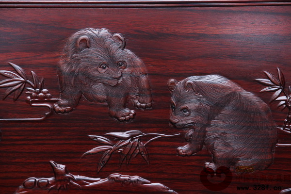 富雅紅木——《相思國寶大床》細(xì)節(jié)圖 富雅紅木——《相思國寶大床》細(xì)節(jié)圖