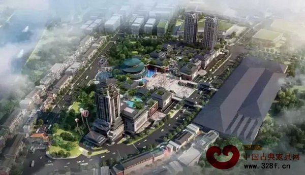 紅博城全景(效果圖) 紅博城全景(效果圖)