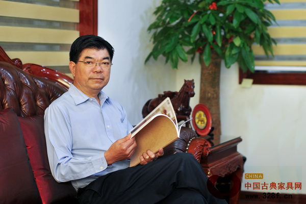 深發(fā)紅木董事長(zhǎng)張祝林