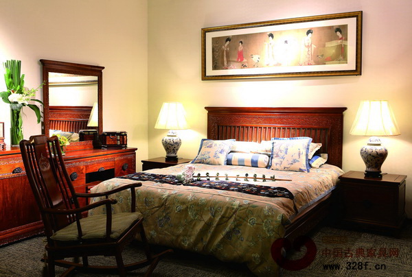 戴為紅木——TW行云流水套房床 戴為紅木——TW行云流水套房床