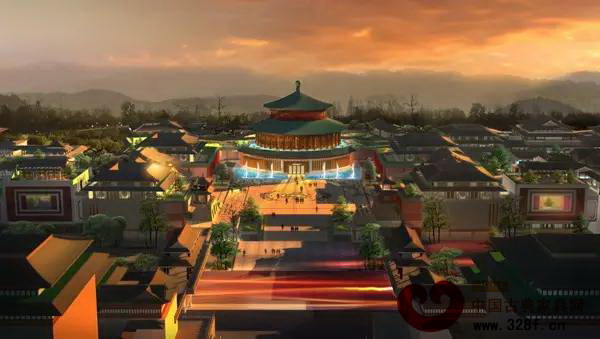 中國(大涌)紅木文化博覽城效果圖 中國(大涌)紅木文化博覽城效果圖