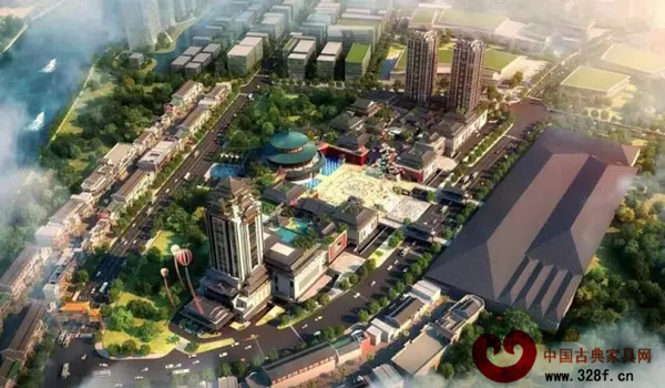 中國(大涌)紅木文化博覽城概念圖 中國(大涌)紅木文化博覽城概念圖