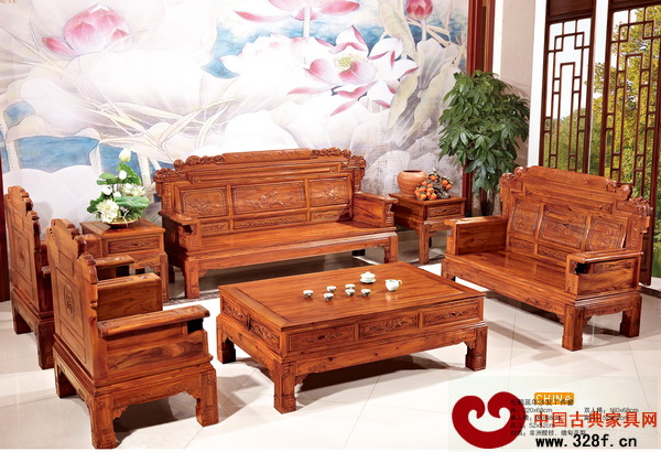 林木軒精品之松鶴延年沙發(fā)