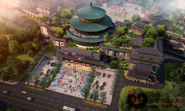 2016年中國紅木家具精品頒獎(jiǎng)典禮舉辦地——紅博城 2016年中國紅木家具精品頒獎(jiǎng)典禮舉辦地——紅博城