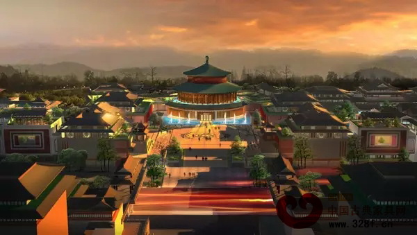 中國（大涌）紅木文化博覽城全景效果圖