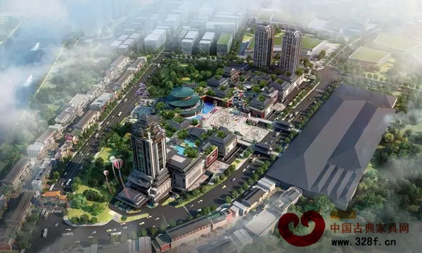 紅博城全景效果圖