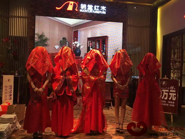 明堂紅木舉辦的“招親”活動創(chuàng)意十足