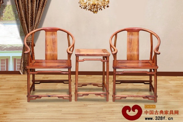 辛大新《奧氏黃檀·圈椅》