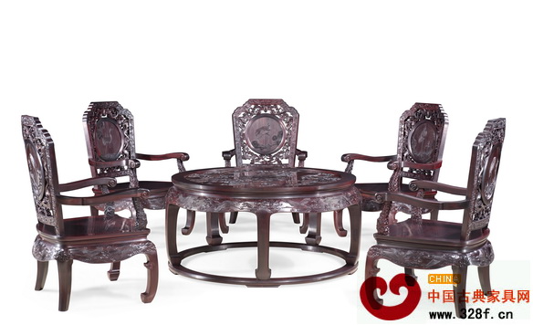 泰和園《松鶴延年圓茶臺(tái)》 泰和園《松鶴延年圓茶臺(tái)》