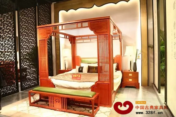 國壽紅木東莞名家具展展出的新明式紅木家具品牌——世外桃源新品