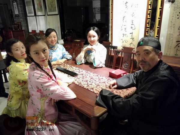 《袁世凱的帝王夢》演員合影