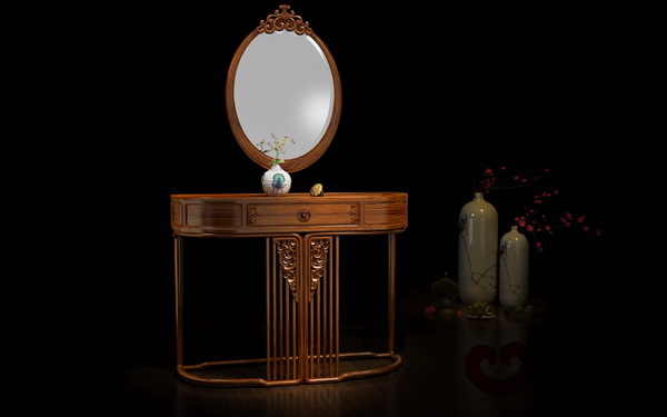 香山桃源——巴花煙柳畫(huà)橋系列玄關(guān) 香山桃源——巴花煙柳畫(huà)橋系列玄關(guān)