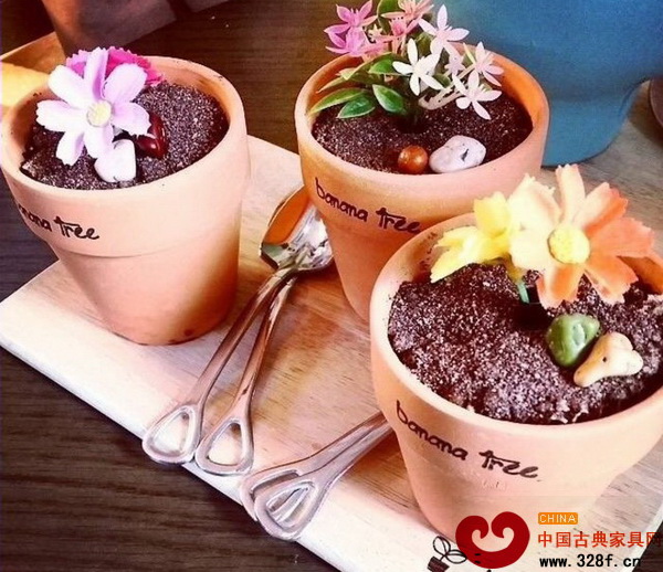 盆栽冰淇淋 盆栽冰淇淋