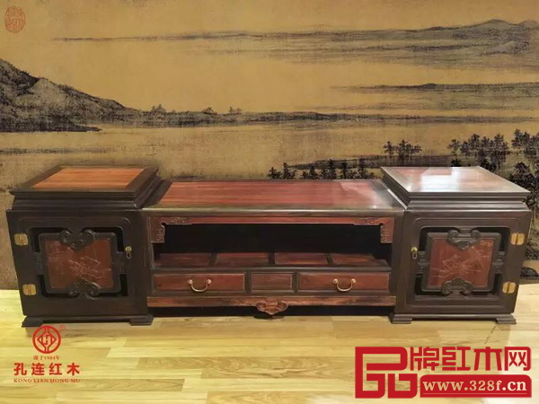 4.“孔連五子”之吉祥如意電視柜