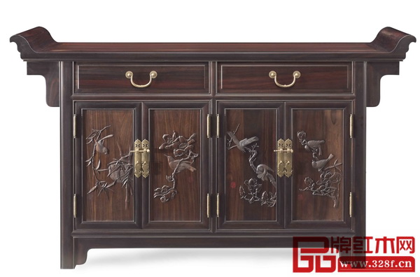 泰和園《二連翹頭柜》參與慈善拍賣