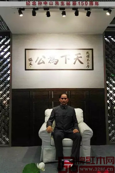今年是孫中山先生誕辰150周年，中山館以蠟像形式向全國(guó)游客展示孫中山偉人形象