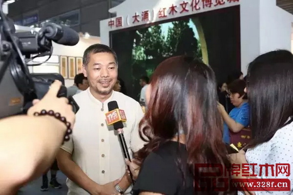 紅博城董事長林孟禮接受媒體采訪 紅博城董事長林孟禮接受媒體采訪