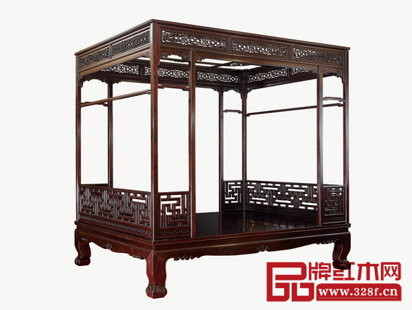 區(qū)氏臻品——萬字紋架子床 區(qū)氏臻品——萬字紋架子床