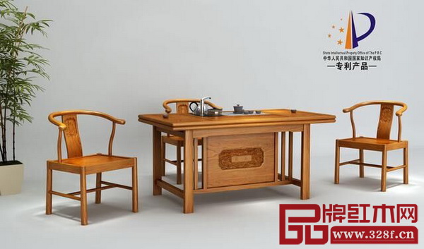 匠王紅木眾籌的新中式紅木家具——刺猬紫檀怡然茶臺(6/S) 匠王紅木眾籌的新中式紅木家具——刺猬紫檀怡然茶臺(6/S)