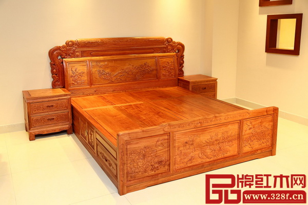 林木軒小巴花原創(chuàng)新品系列——財(cái)源滾滾大床