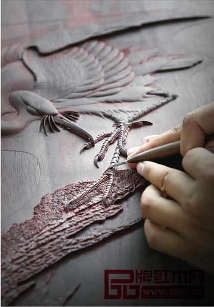 泰和園工匠的刀工精湛，一筆一畫皆傳神