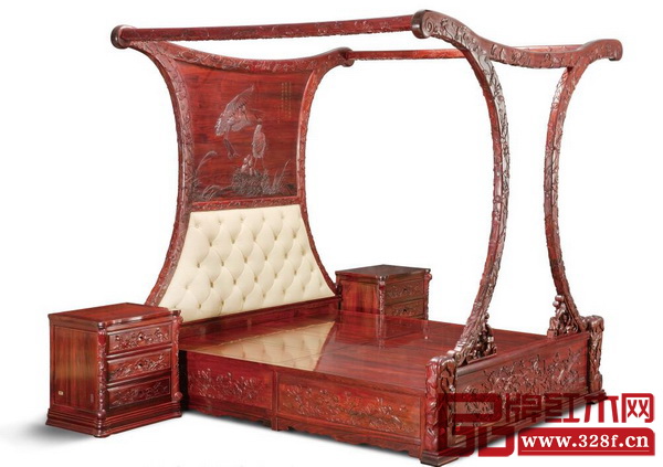 泰和園《翎檀家具系列》臥室雙人床