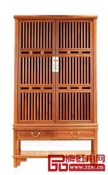 明·三面直欞透欞架格 明·三面直欞透欞架格