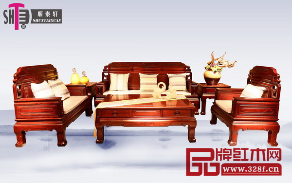 順泰軒紅木參評(píng)作品——吉象門第系列《吉祥沙發(fā)》 順泰軒紅木參評(píng)作品——吉象門第系列《吉祥沙發(fā)》