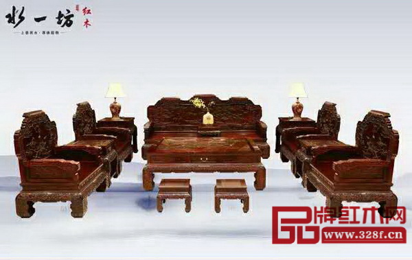 水一坊《松鶴延年沙發(fā)》