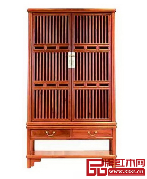 明·三面直欞透欞架格 明·三面直欞透欞架格