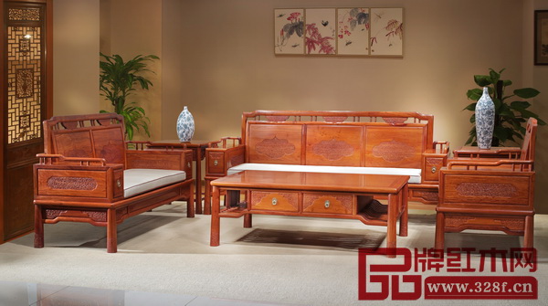 東成紅木——緬甸花梨香茗五號沙發(fā) 東成紅木——緬甸花梨香茗五號沙發(fā)