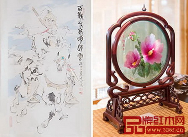 2014年7月，習(xí)見(jiàn)平向韓國(guó)總統(tǒng)樸槿惠贈(zèng)送趙云畫(huà)像和木槿花玻璃工藝品。