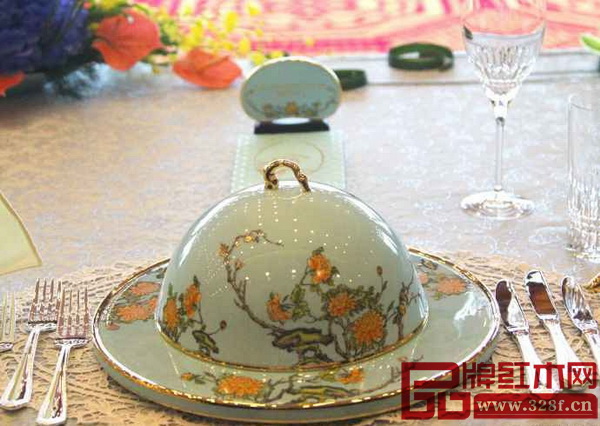 設(shè)宴用的中國(guó)瓷器，精美異常