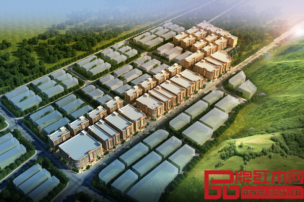 南華紅木家具產(chǎn)業(yè)園概念圖 南華紅木家具產(chǎn)業(yè)園概念圖