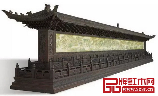 今年6月19日,在南京正大春拍上的一件紫檀照壁,最終以一億五千萬的價格落槌成交,創(chuàng)造了全球紫檀藝術品拍賣價格最高紀錄的同時,也打破了家具拍賣史的單件成交記錄 今年6月19日,在南京正大春拍上的一件紫檀照壁,最終以一億五千萬的價格落槌成交,創(chuàng)造了全球紫檀藝術品拍賣價格最高紀錄的同時,也打破了家具拍賣史的單件成交記錄