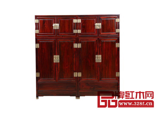 富雅紅木——素面頂箱柜 富雅紅木——素面頂箱柜