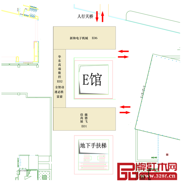 東陽會展E館導覽圖