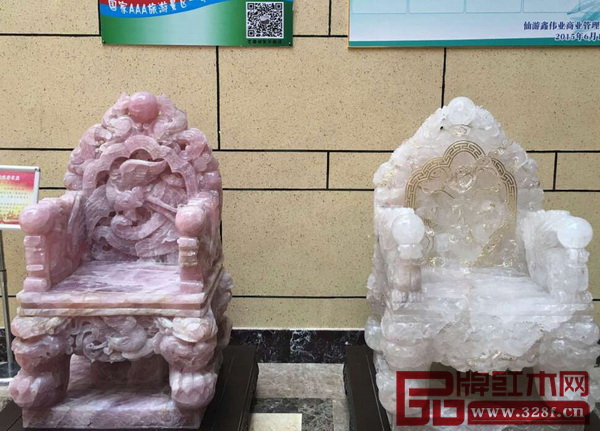 龍鳳呈祥水晶寶座 龍鳳呈祥水晶寶座