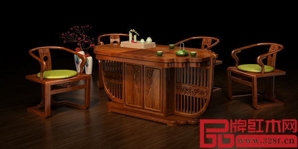 香山桃源《煙柳畫橋系列·茶臺組合》 香山桃源《煙柳畫橋系列·茶臺組合》