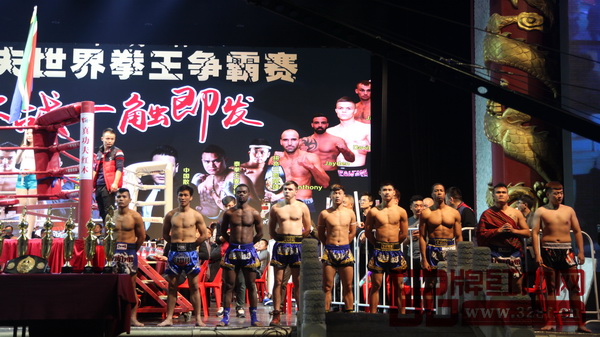 “臻功夫”世界拳王爭霸賽橫店站部分選手 “臻功夫”世界拳王爭霸賽橫店站部分選手