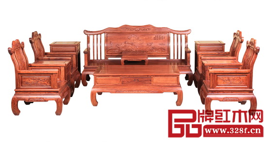 千百年紅木——《荷塘月色沙發(fā)》