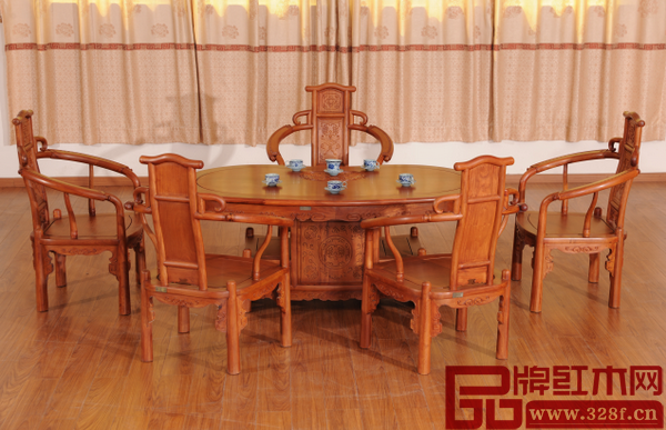 緬甸花梨1.5米月牙茶臺6件套優(yōu)惠價僅需:16000元 緬甸花梨1.5米月牙茶臺6件套優(yōu)惠價僅需:16000元