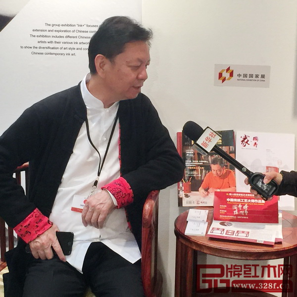 中國(guó)傳統(tǒng)工藝大師陳國(guó)壽接受新華社專訪