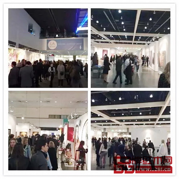 第22屆美國(guó)洛杉磯藝術(shù)博覽會(huì)開(kāi)幕式在美國(guó)洛杉磯會(huì)展中心舉辦