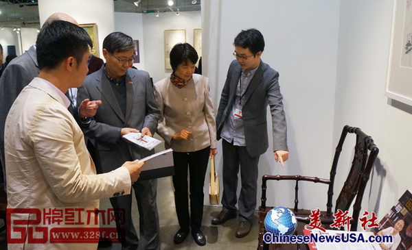 美新社對(duì)中國(guó)傳統(tǒng)工藝大師邵湘文作品《當(dāng)代君子竹節(jié)椅》進(jìn)行報(bào)道