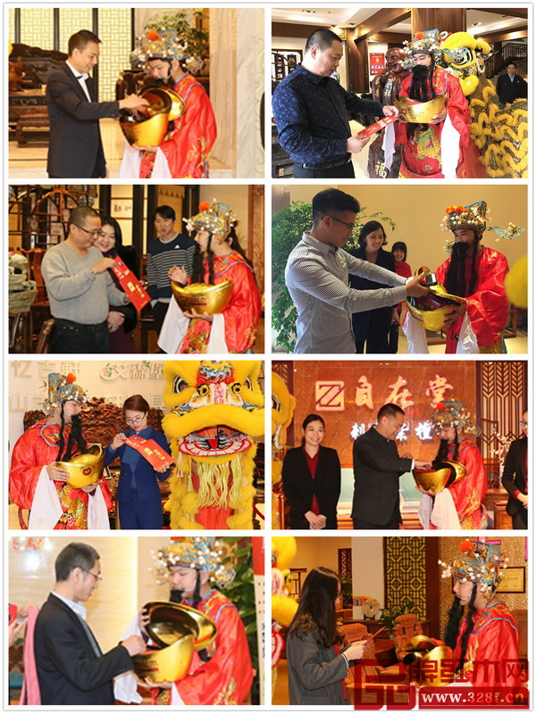 各位紅木老板紛紛抽取紅包,測試自己的手氣,現(xiàn)場氣氛熱烈 各位紅木老板紛紛抽取紅包,測試自己的手氣,現(xiàn)場氣氛熱烈