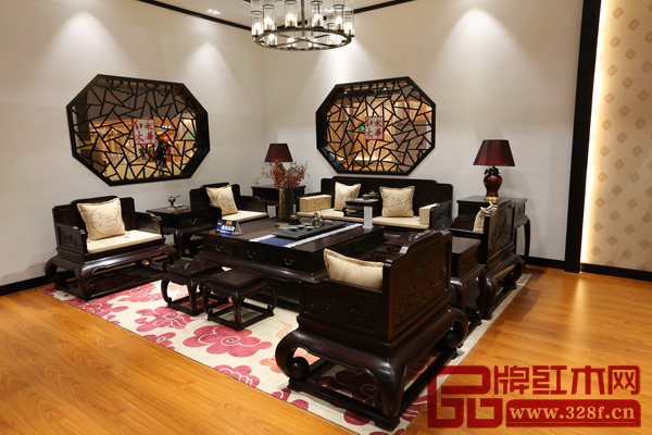 永華紅木廣州家博會展區(qū) 永華紅木廣州家博會展區(qū)