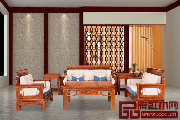 厚工坊富貴滿堂沙發(fā)榮獲“匠心最美·新中式紅木家具金獎”